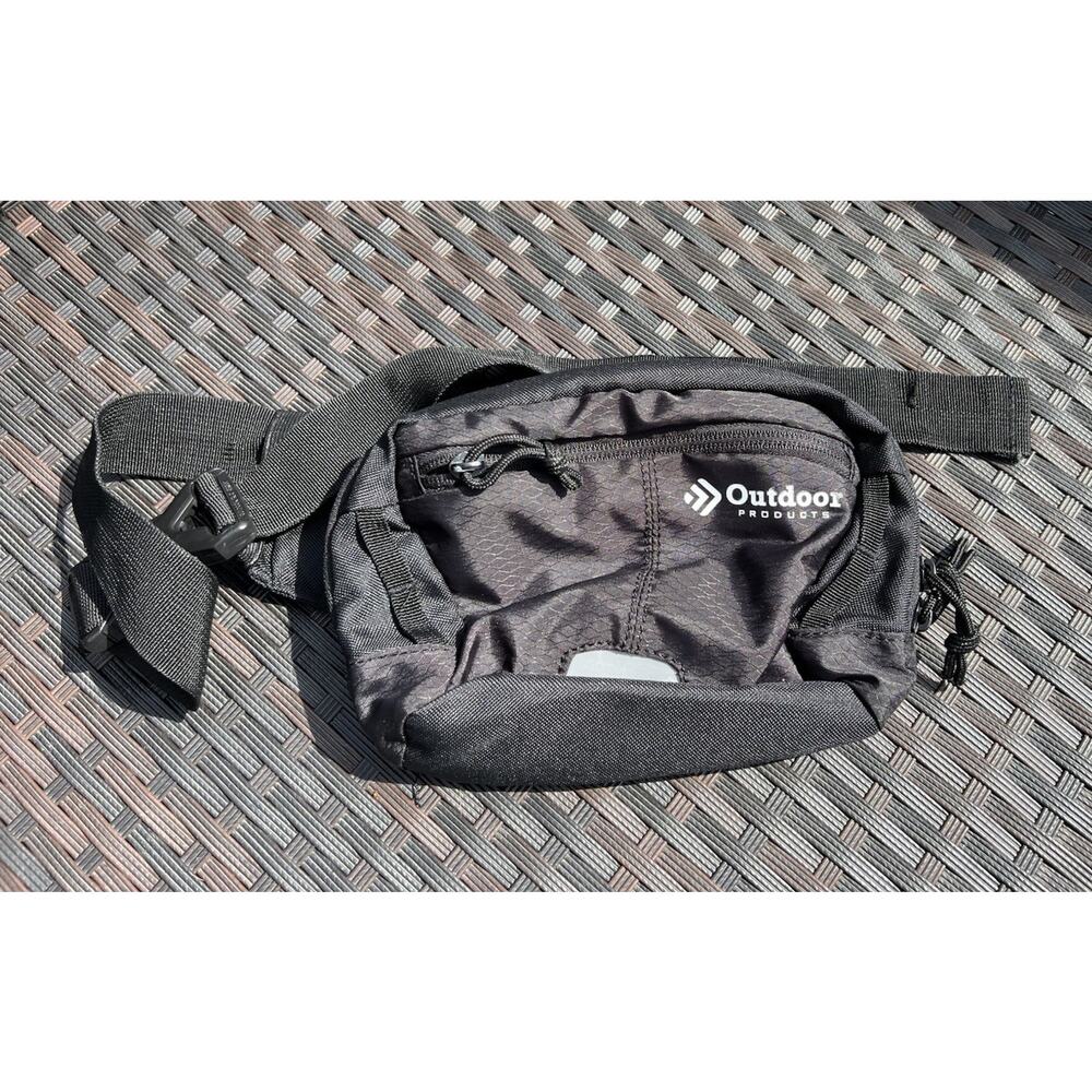 Outdoor Products Essential Waist Pack Belt Bag Black